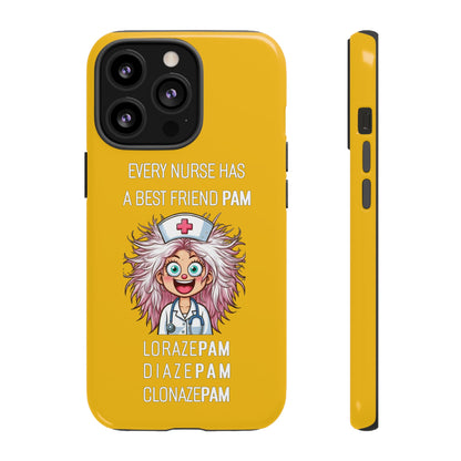 Nurse iPhone Tough Case - Every Nurse Has a Friend Named PAM Design (1) - Yellow