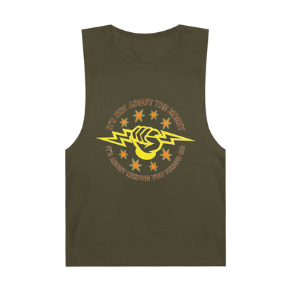 Lineman Tank - Its Not About The Money-color
