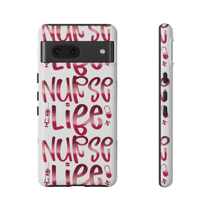 Google Pixel Tough Case - Nurse Life - White