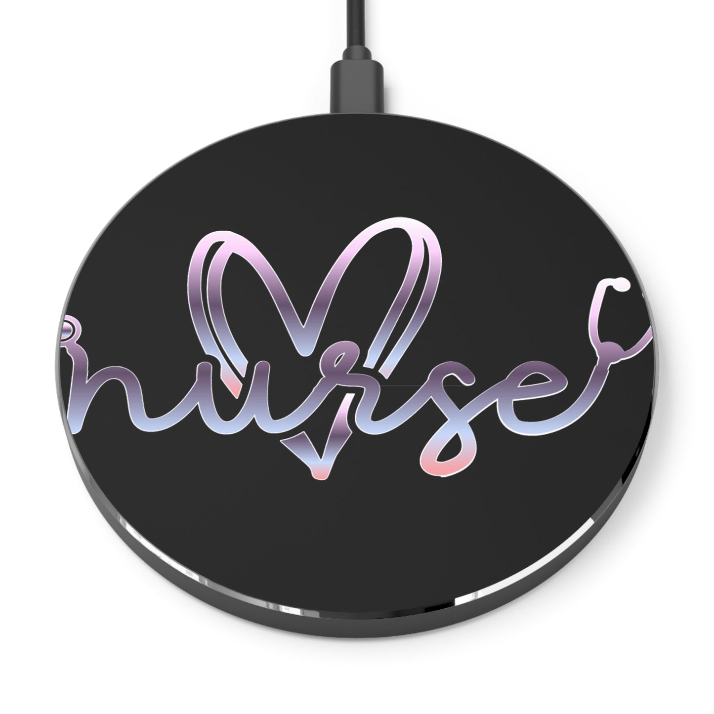 Nurse Stethoscope Wireless Charger | Fast Charging Pad for Healthcare Professionals