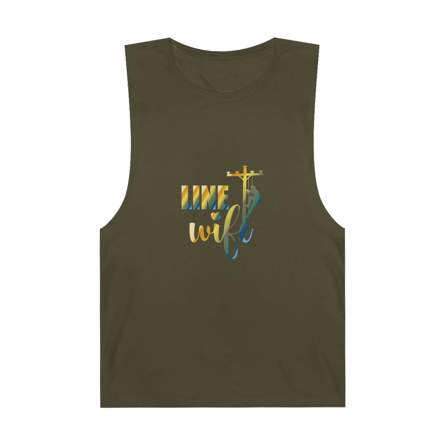 Lineman Tank - Line Wife colored chrome