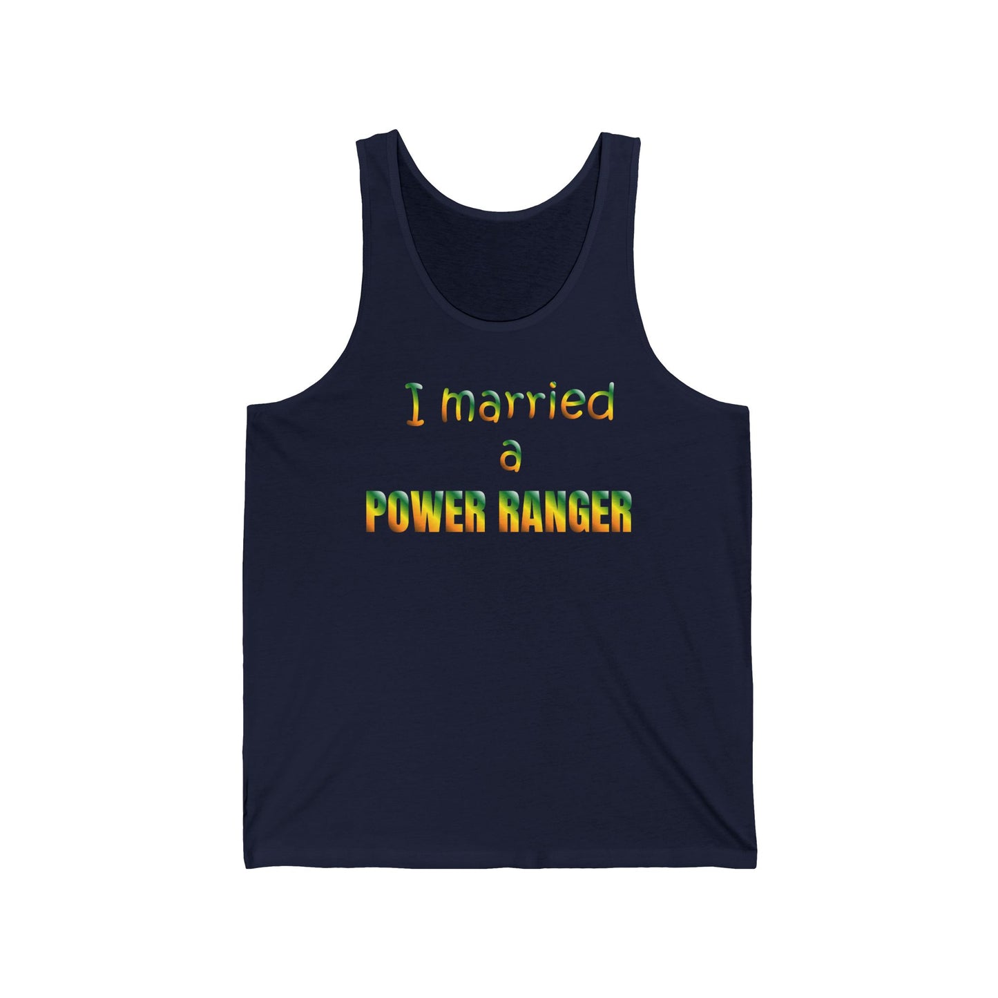 Lineman Tank - Married a Power Ranger gradient