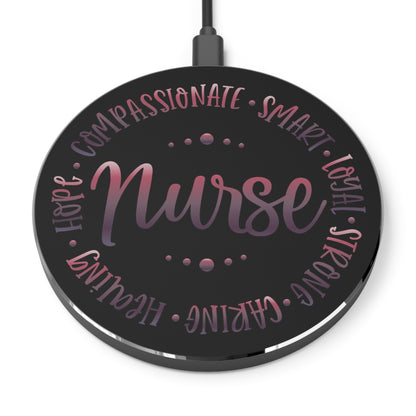 Nurse Circle Wireless Charger | Fast Charging Pad for Healthcare Professionals