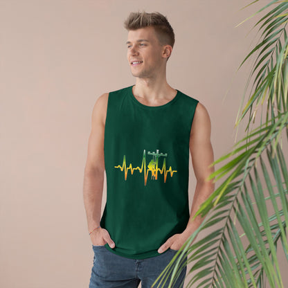 Lineman Tank - Lineman Heartbeat - gradient