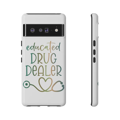 Google Pixel Tough Case - Educated Drug Dealer - White