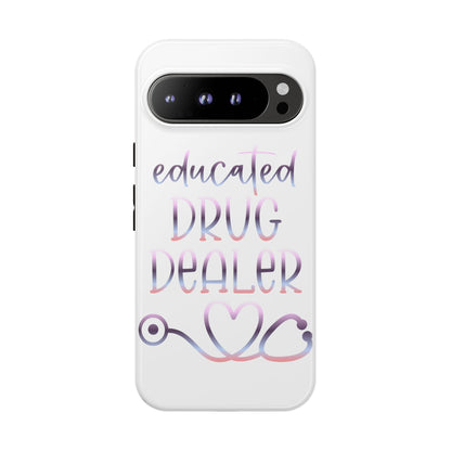 Google Pixel Tough Case - Educated Drug Dealer - White