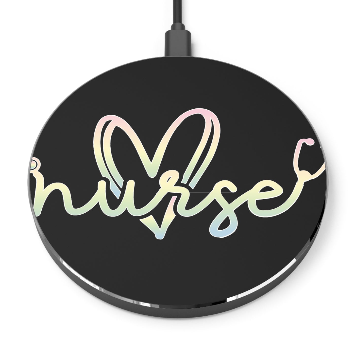 Nurse Stethoscope Wireless Charger | Fast Charging Pad for Healthcare Professionals