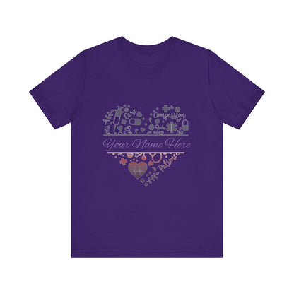 Monogram Heart gradient 2