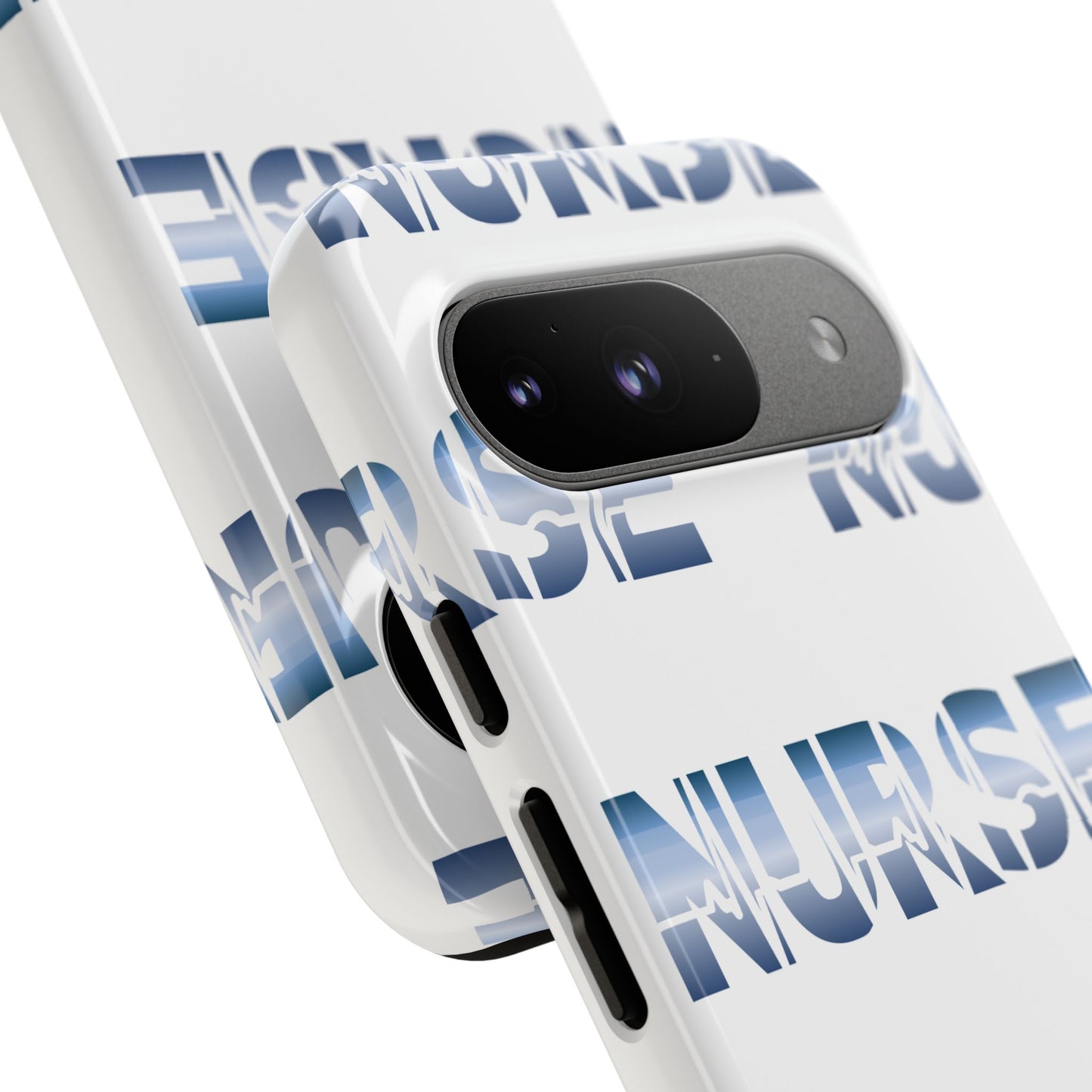 Google Pixel Tough Case - Nurse Pulse - White