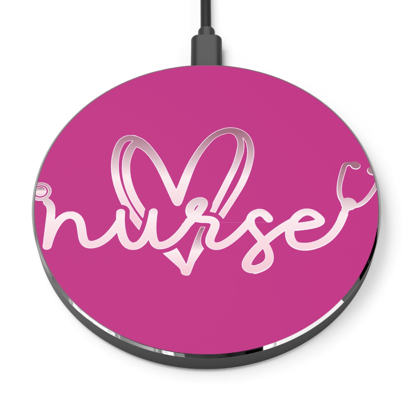 Nurse Stethoscope Wireless Charger | Fast Charging Pad for Healthcare Professionals