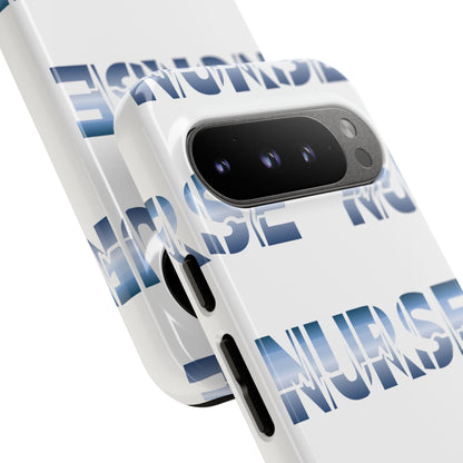 Google Pixel Tough Case - Nurse Pulse - White