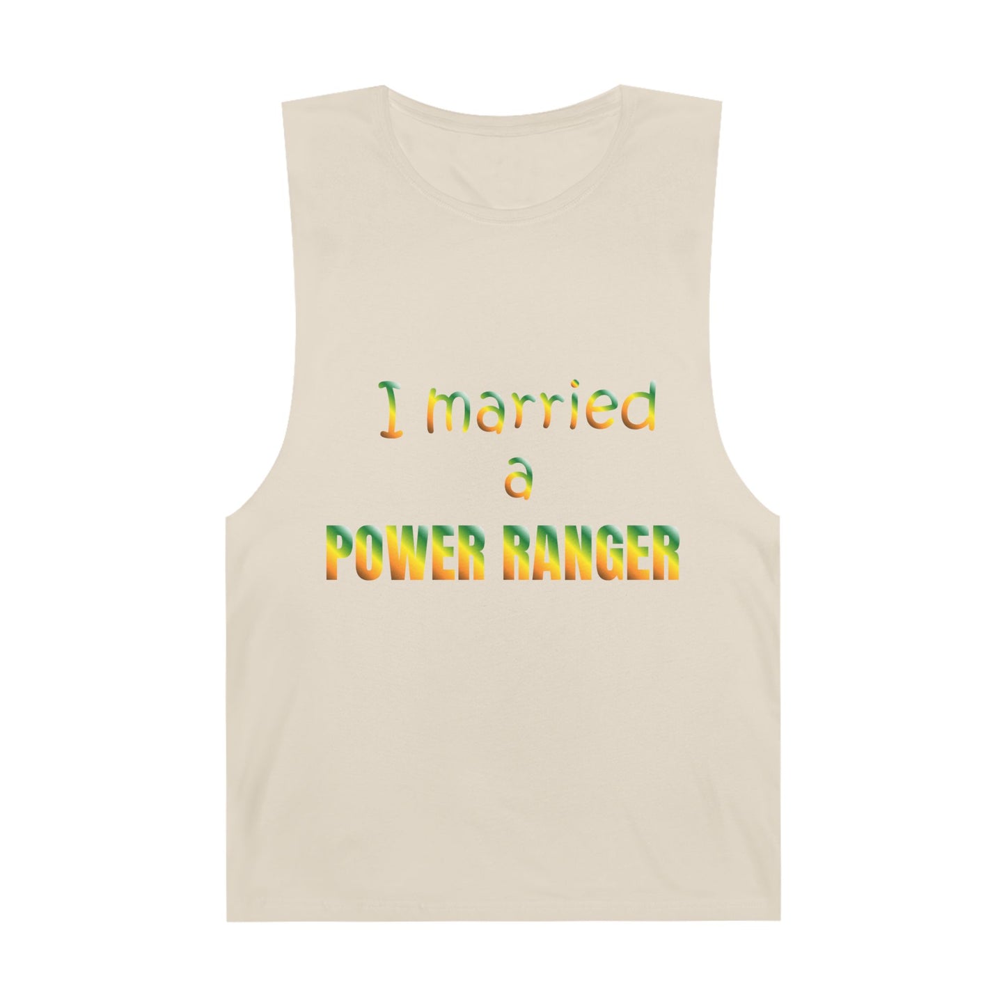 Lineman Tank - Married a Power Ranger gradient