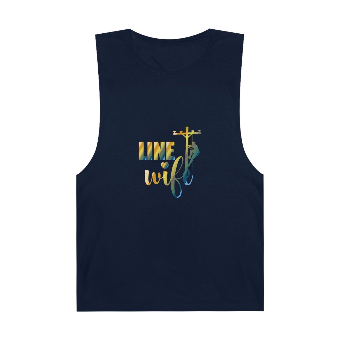Lineman Tank - Line Wife colored chrome