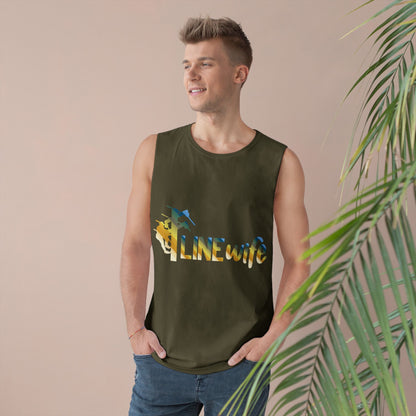 Lineman Tank - lineman-wife colored chrome