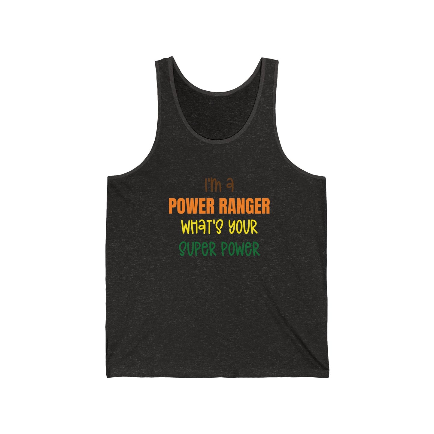 Lineman Tank - power ranger super power color