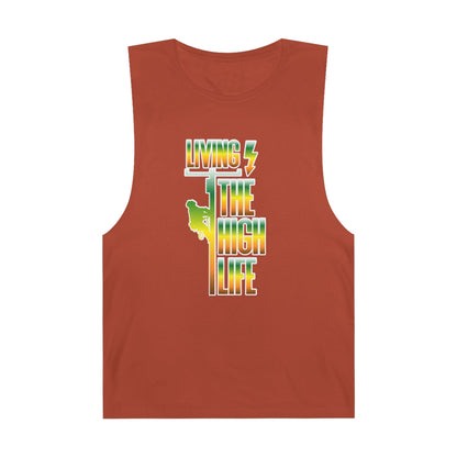 Lineman Tank - Living The High Life-gradient