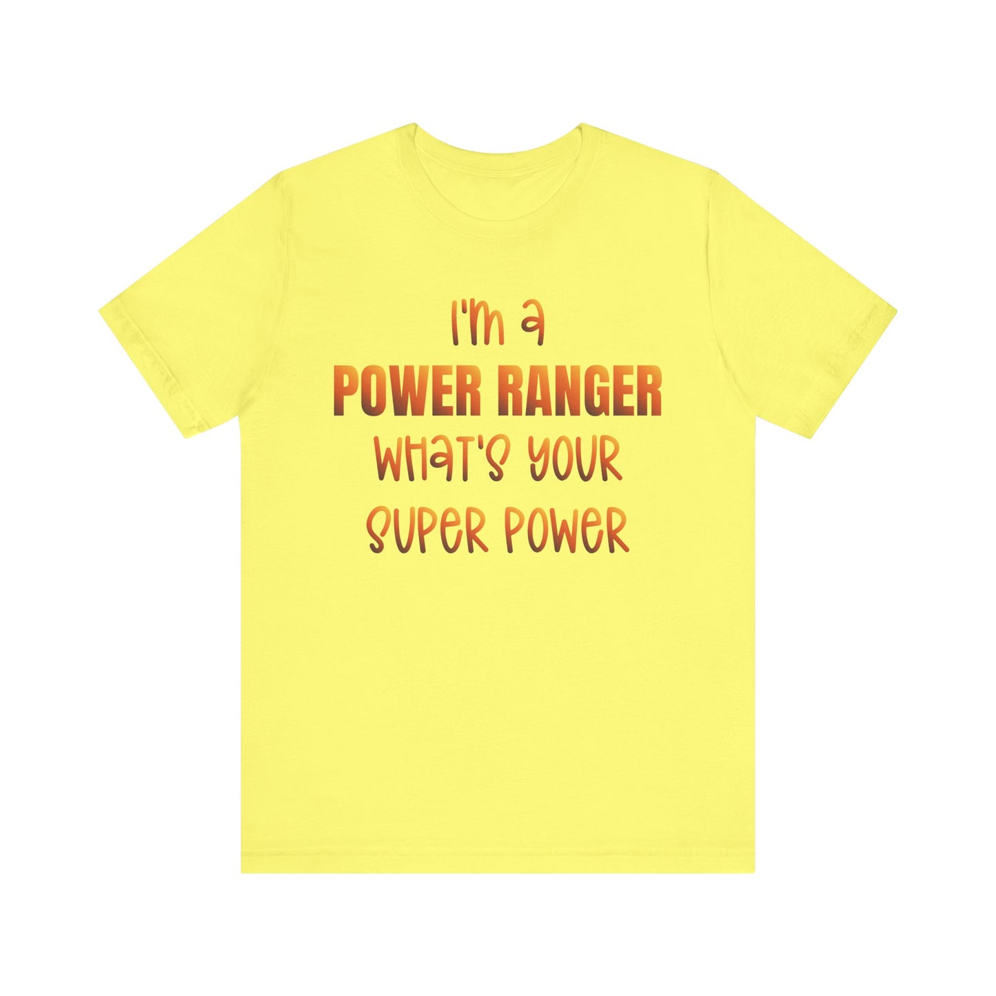 Lineman T-shirt - power ranger super power sky 24