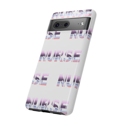 Google Pixel Tough Case - Nurse Pulse - White
