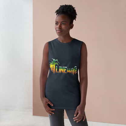 Lineman Tank - lineman-wife gradient
