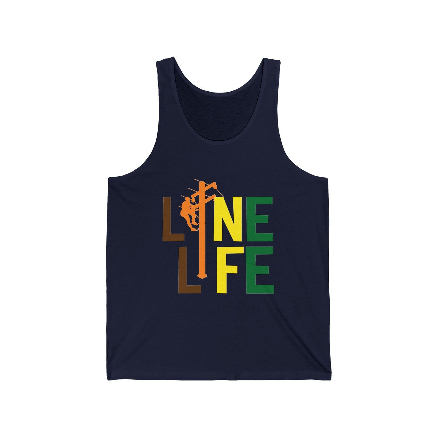 Lineman T-shirt - lineman-life color