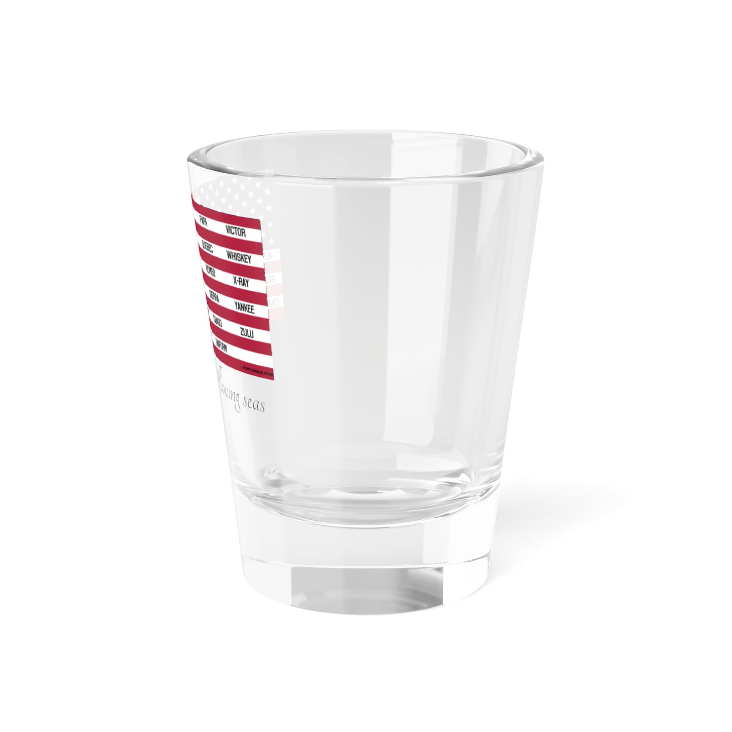 Fair Winds & Following Seas Shot Glass, 1.5oz