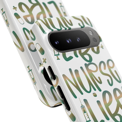 Google Pixel Tough Case - Nurse Life - White