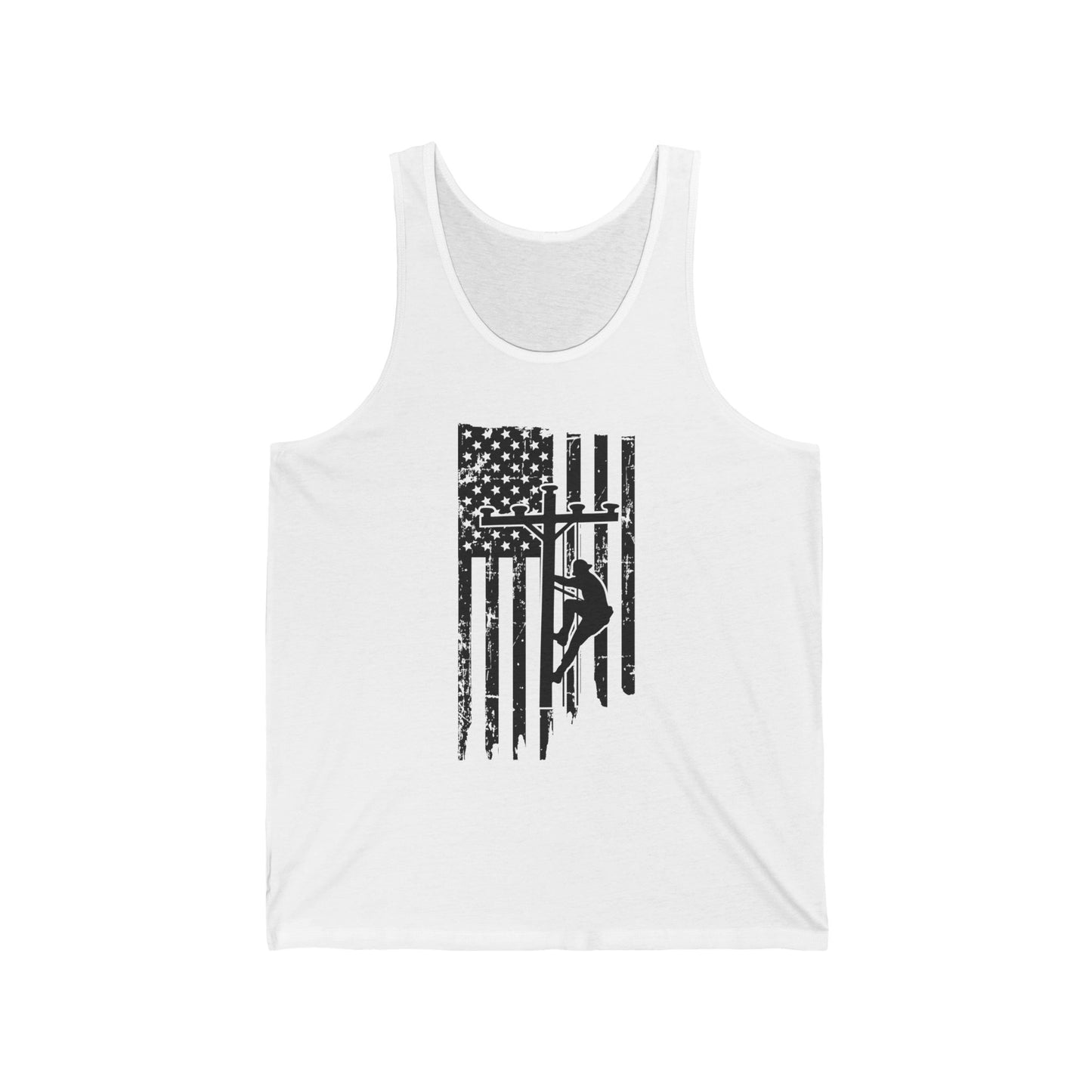 Lineman Tank - Lineman Flag