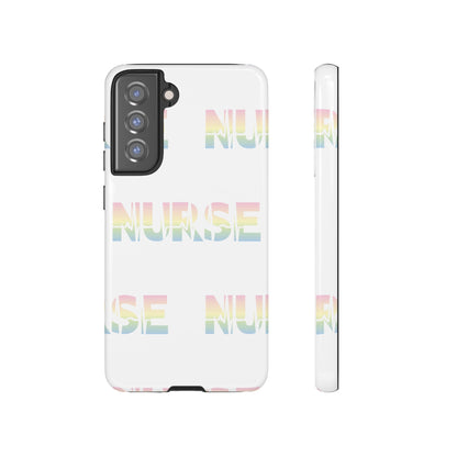 Samsung Tough Case - Nurse Pulse - White