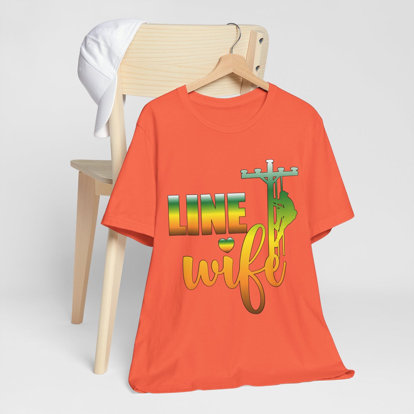 Lineman T-shirt - Line Wife gradient