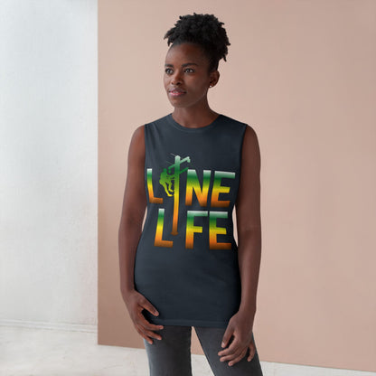 Lineman Tank - lineman-life gradient