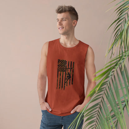 Lineman Tank - Lineman Flag gradient