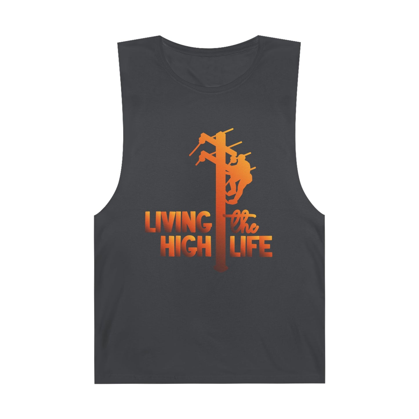 Lineman Tank - living the high life - sky 24
