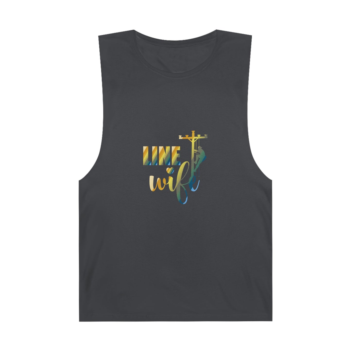 Lineman Tank - Line Wife colored chrome