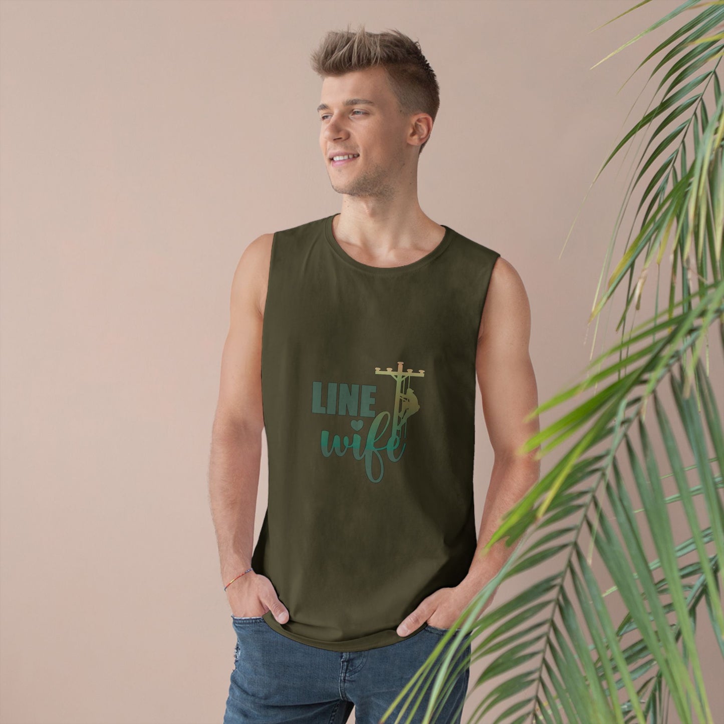 Lineman Tank - Line Wife copper patina