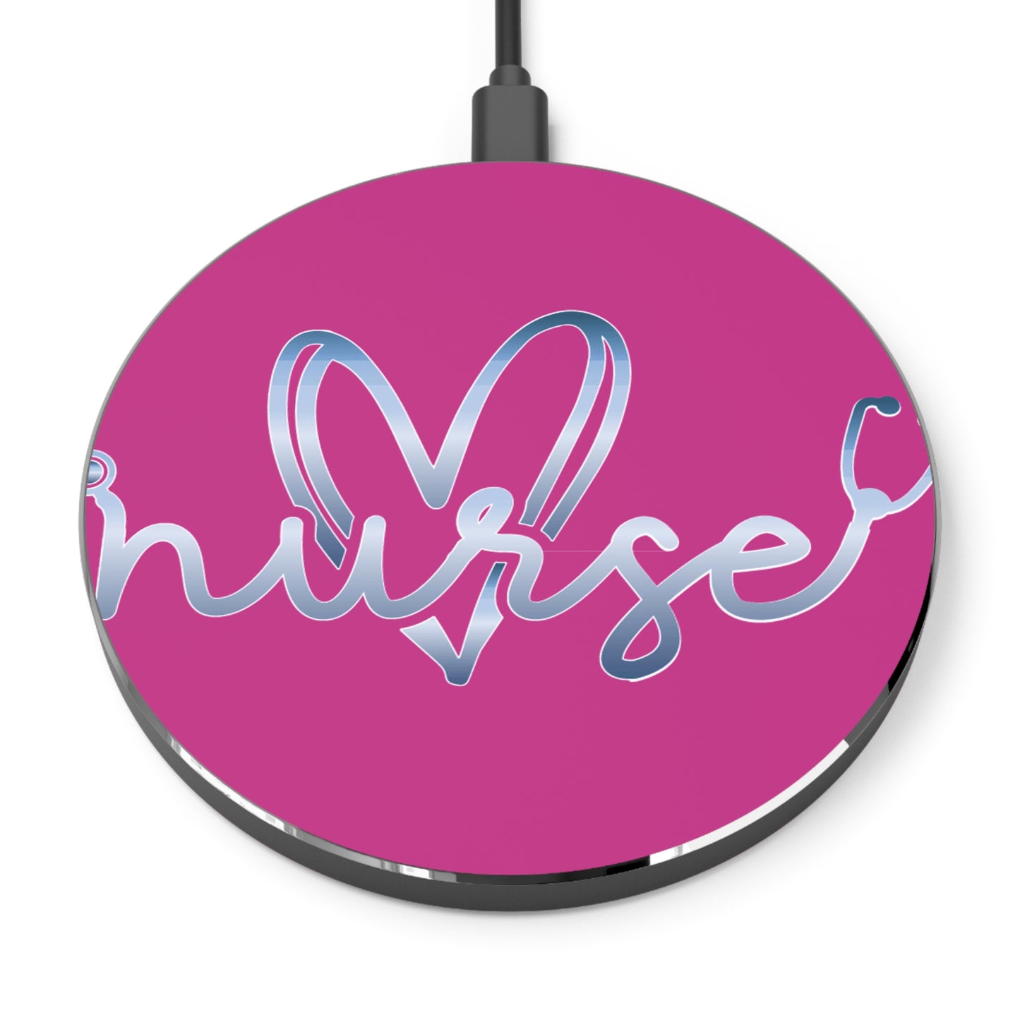 Nurse Stethoscope Wireless Charger | Fast Charging Pad for Healthcare Professionals