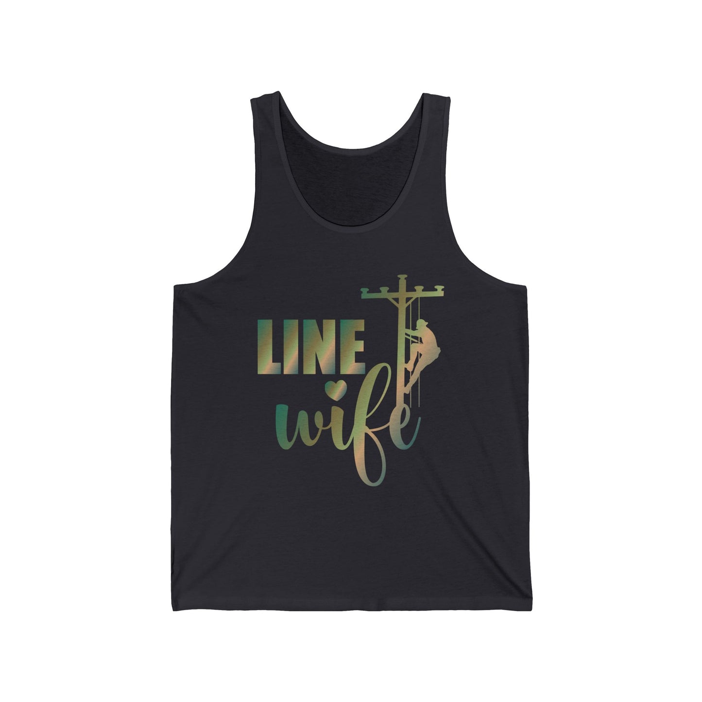 Lineman T-shirt - Line Wife copper patina