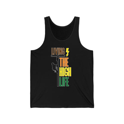 Lineman T-shirt - Living The High Life-color