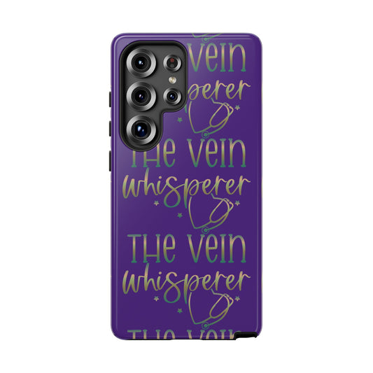 Samsung Galaxy Tough Case - The Vein Whisperer - Dark Purple