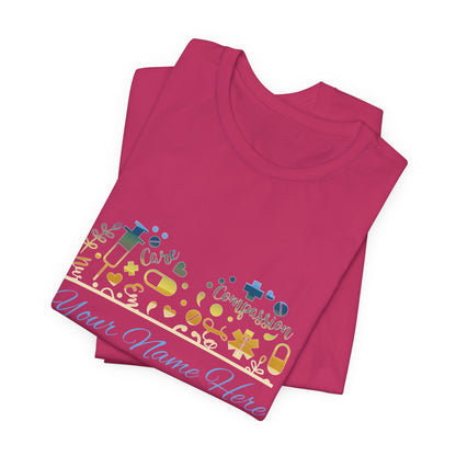 Monogram Heart colored chrome