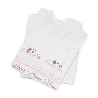 Monogram Heart rose gold