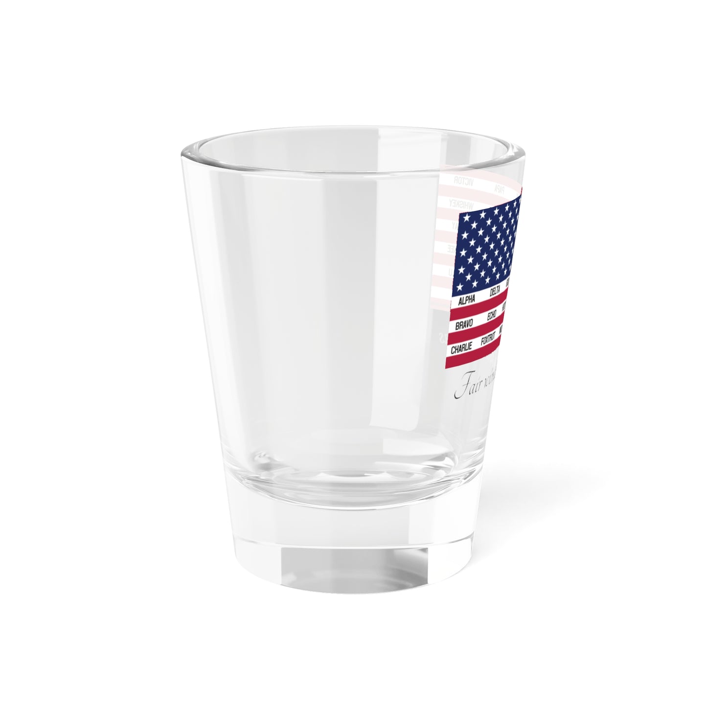 Fair Winds & Following Seas Shot Glass, 1.5oz