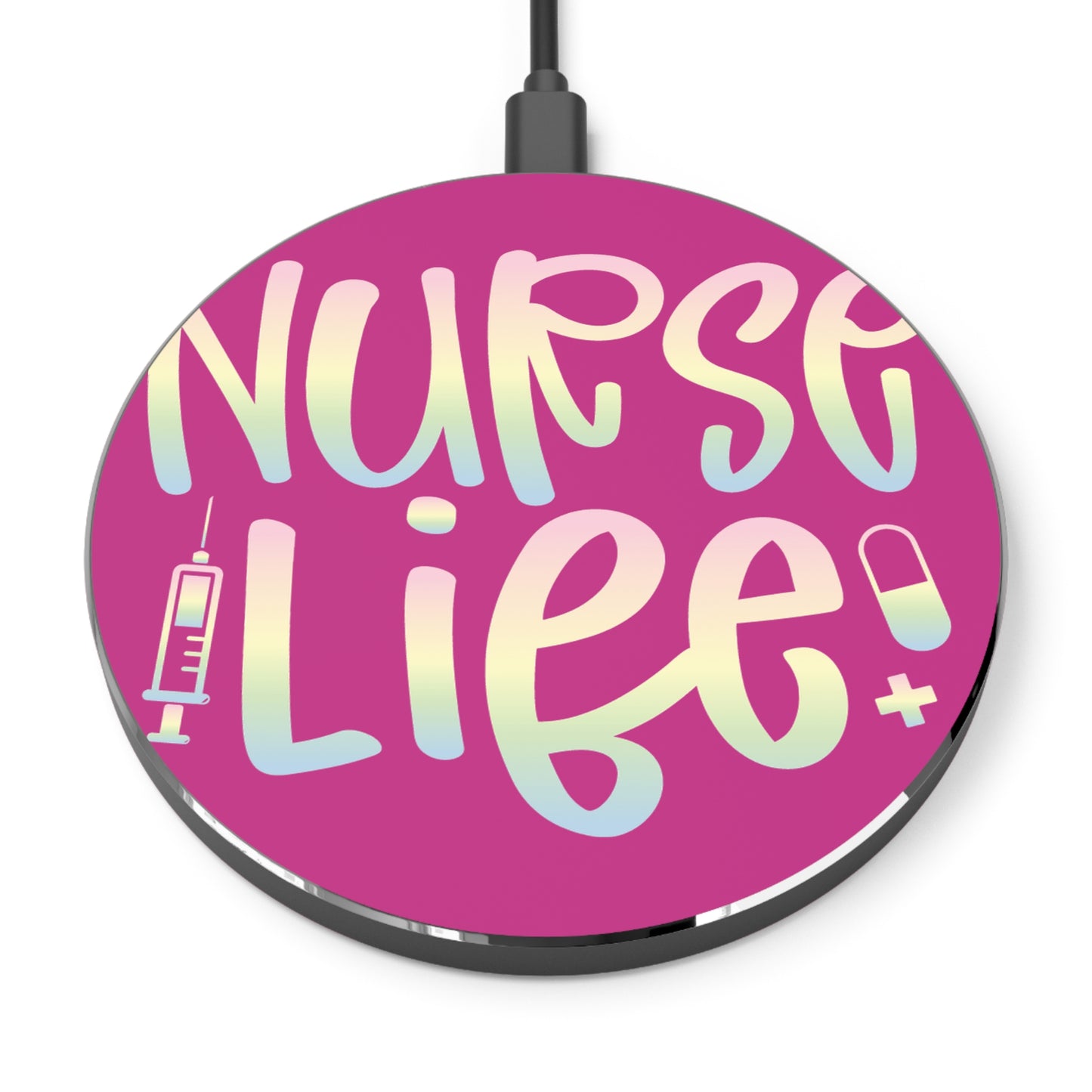 Nurse Life Wireless Charger | Fast Charging Pad for Healthcare Professionals