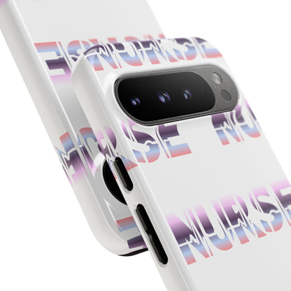 Google Pixel Tough Case - Nurse Pulse - White