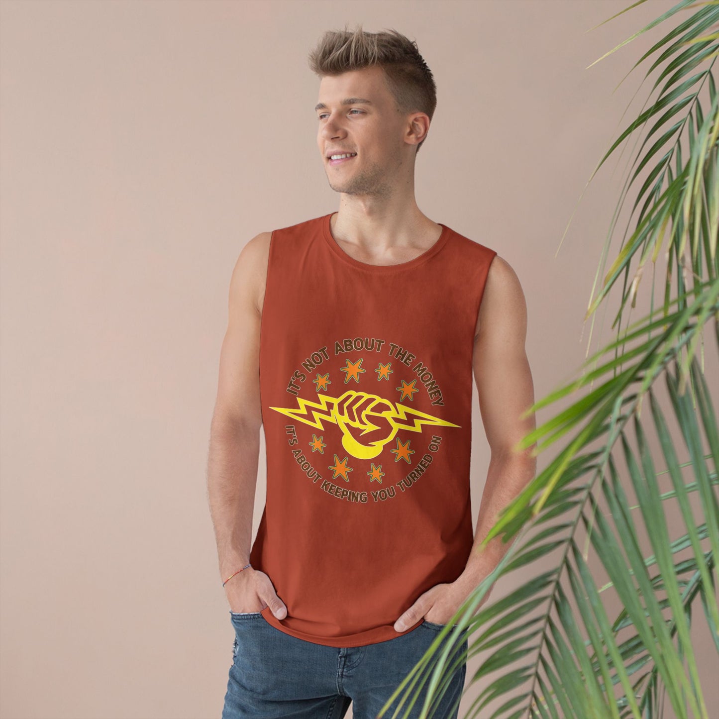 Lineman Tank - Its Not About The Money-color