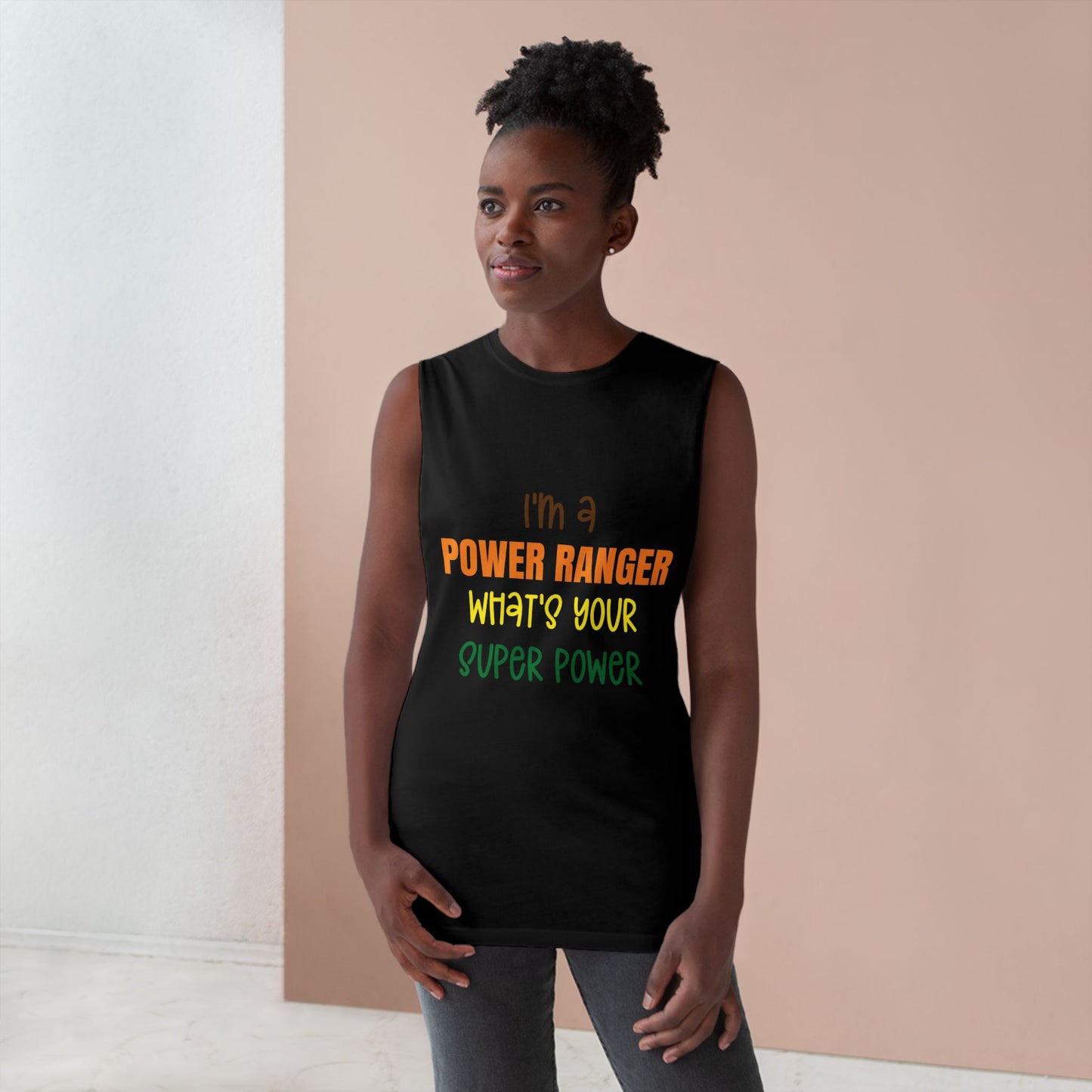 Lineman Tank - power ranger super power color