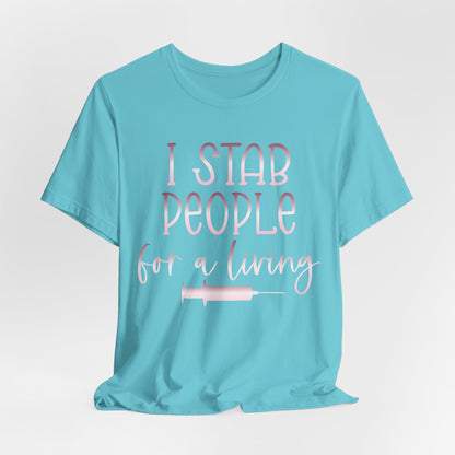 I Stab People For a Living rose gold