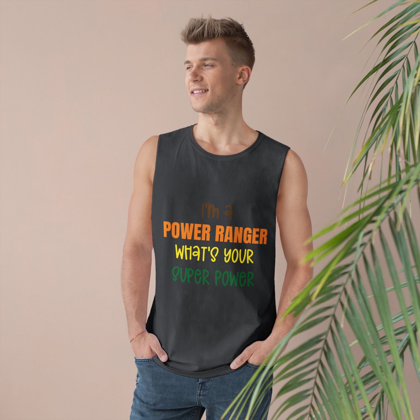 Lineman Tank - power ranger super power color