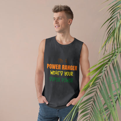 Lineman Tank - power ranger super power color