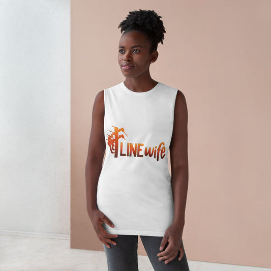 Lineman Tank - lineman-wife sky 24