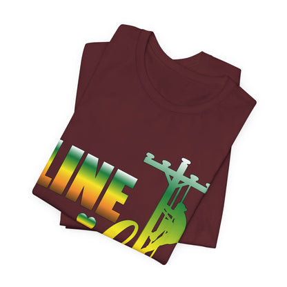Lineman T-shirt - Line Wife gradient
